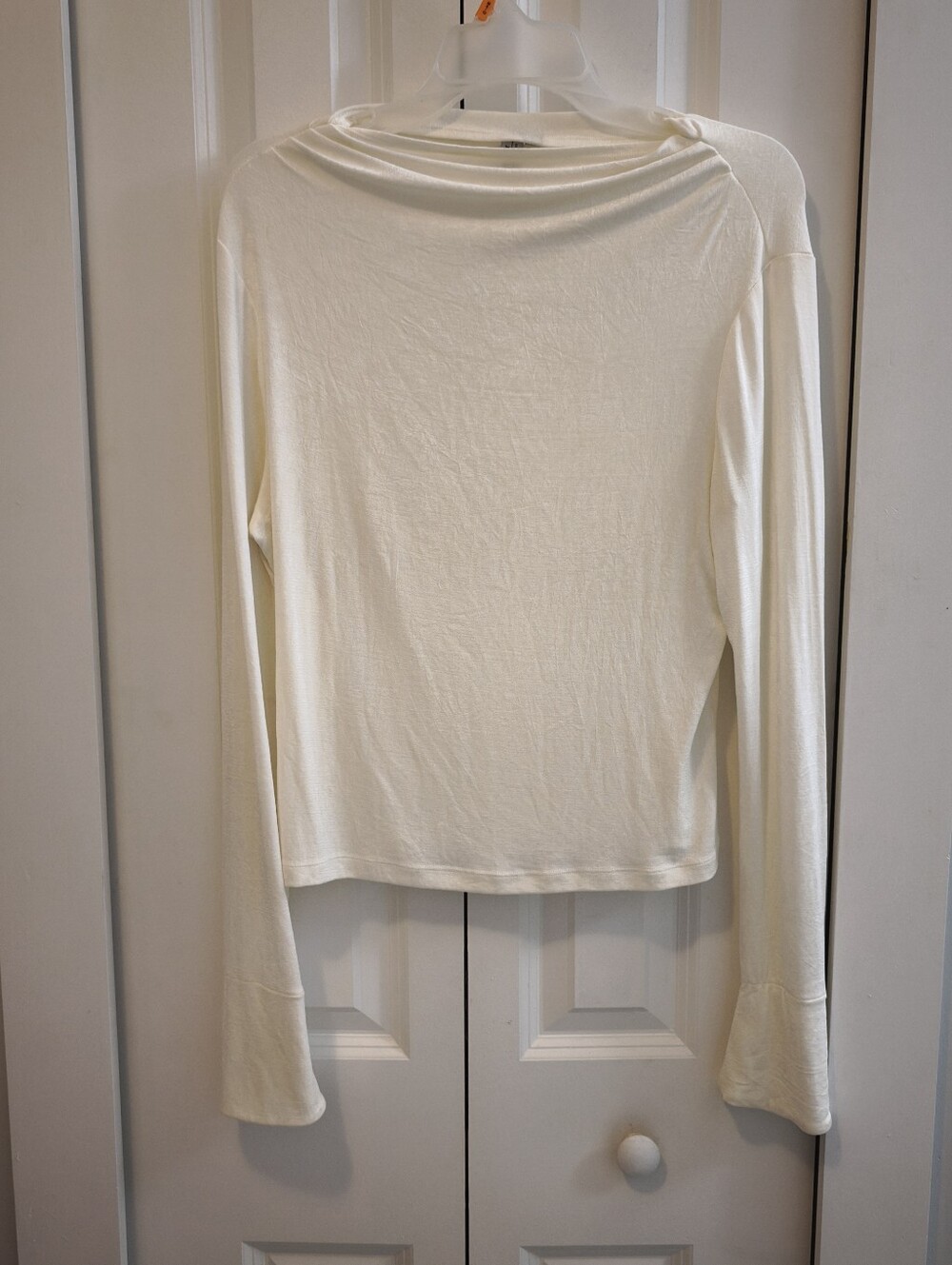 & Other Stories Atelier Los Angeles Women's Long-Sleeve Cream Top